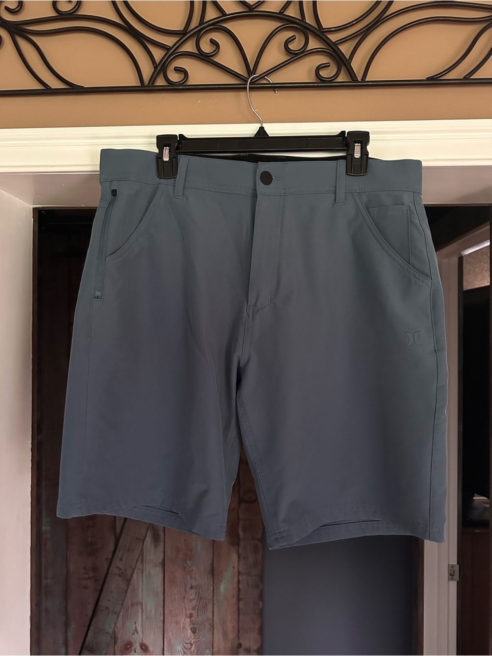 Hurley Men's Slate Blue Hybrid Shorts